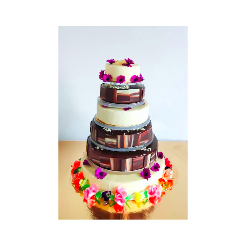 Gâteau d'anniversaire façon croquembouche - Fiche recette avec photos -  Meilleur du Chef
